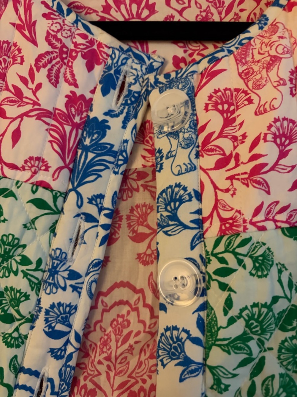 Roller Rabbit Patchwork Floral Jacket - Picture 2 of 4